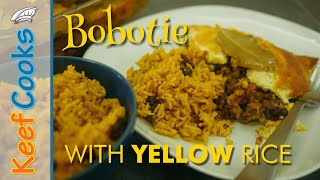 Bobotie with Yellow Rice  Geelrys  South African Comfort Food [upl. by Alric]