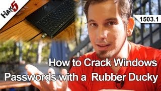 How to Crack Windows Passwords with a Rubber Ducky Hak5 15031 [upl. by Madigan]