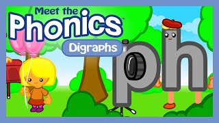 Meet the Phonics  Digraphs FREE  Preschool Prep Company [upl. by Nimrak]