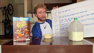 The Definitive Cereal Tier List Cocoa Pebbles [upl. by Irtemed761]