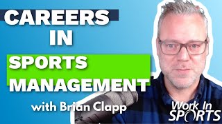 Careers in Sports Management 6 Steps to Get You There [upl. by Atnovart]