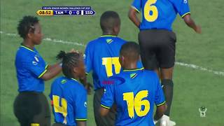 TANZANIA BARA 90 S SUDAN KUSINI HIGHLIGHTS CECAFA WOMENS CHALLENGE  16112019 [upl. by Rechaba452]