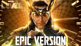 Loki Theme V2  EPIC GLORIOUS VERSION Loki Green Theme feat Mandalorian Theme [upl. by Aneras911]