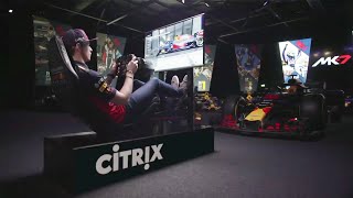 Citrix Virtual Lap Max Verstappen at the Monaco Grand Prix [upl. by Droffats184]