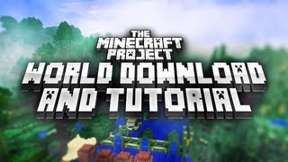 The Minecraft Project World Download  Tutorial [upl. by Ennaeel]