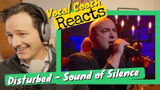 Vocal Coach REACTS  Disturbed Sound Of Silence [upl. by Noxaj27]