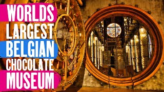 Worlds Largest Belgian Chocolate Museum 4K  Chocolate Nation Antwerp Tour [upl. by Waylin]