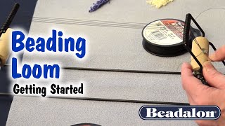 Beading Loom  Getting Started [upl. by Nowell]