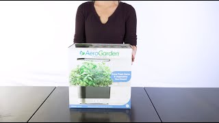 AeroGarden Harvest Unboxing and Setup [upl. by Nuajed726]