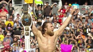 Daniel Bryan wins the Intercontinental Championship WrestleMania 31 [upl. by Enyalb]