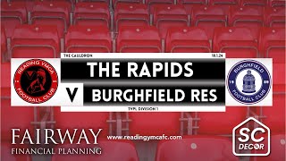 Reading YMCA Rapids v Burghfield Reserves [upl. by Dail829]