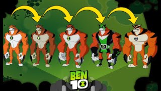 Ben10 UAF Alien Designs Throughout the Series [upl. by Atnahs849]