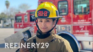 Im 35 amp Im an LAFD Firefighter For a Living  Refinery29 [upl. by Gerek783]