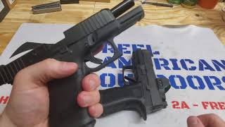 Glock 19 Gen 5 vs Sig Sauer P320 RXP XCOMPACT  Side by Side [upl. by Soneson542]