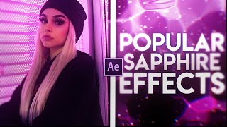 Most Popular Sapphire Effects on After Effects [upl. by Nehpets288]