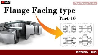 Flange Facing Type and Gasket part10Pipe designASME B313 [upl. by Eeram]