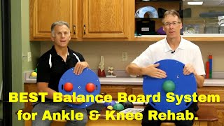 Best Balance Board System for Ankle amp Knee Rehab Strength Balance amp Proprioception [upl. by Carbone]