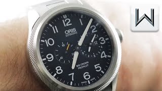 Oris Big Crown ProPilot WorldtimerGMT 01 690 7735 416407 8 22 191 Luxury Watch Review [upl. by Airamasor643]