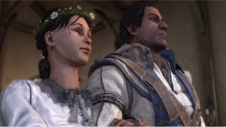 The Wedding  Assassins Creed III Homestead Mission [upl. by Rapsag]