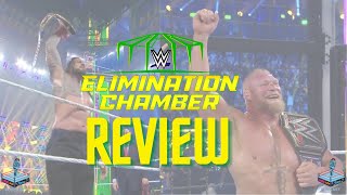 WWE Elimination Chamber 2022 Review [upl. by Hermina]