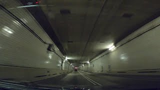 Baltimore Maryland  Driving Through the Baltimore Harbor Tunnel 2021 [upl. by Ahsilad]