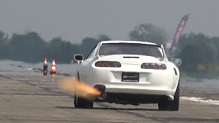 1239HP Toyota Supra 2jz HUGE TURBO SOUND [upl. by Hasseman]