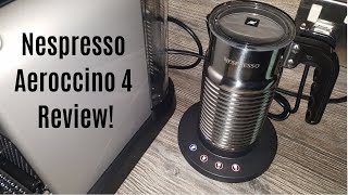 Nespresso Aeroccino 4 Milk Frother Review  Worth upgrading from the Aeroccino 3 [upl. by Megargee852]