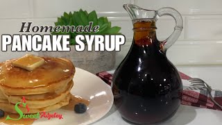 How To Make Maple Syrup At Home  How To Make Pancake Syrup  Homemade Maple Flavored Syrup Recipe [upl. by Itsyrk]