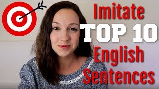 How to Pronounce TOP 10 English Sentences [upl. by Izabel]