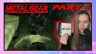 Jocelyn Plays METAL GEAR SOLID  Part 1 [upl. by Schear184]