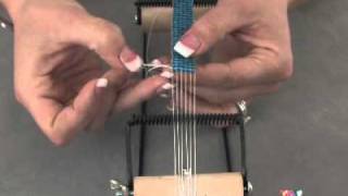 How to Work with a Bead Loom [upl. by Pallaton]