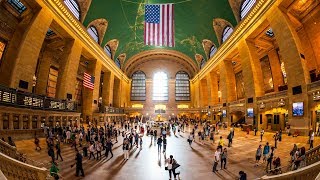 Walking Tour of Grand Central Terminal — New York City 【4K】🇺🇸 [upl. by Asum]