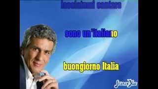 Toto Cutugno Litaliano Karaoke Instrumental  lyrics [upl. by Odnalro]