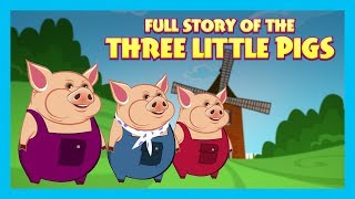 Full Story Of Three Little Pigs  Tia and Tofu Storytelling  Moral Stories In English For Kids [upl. by Susann184]