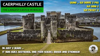 Caerphilly Castle  The Largest in Wales 2nd in Britain [upl. by Wolfe]