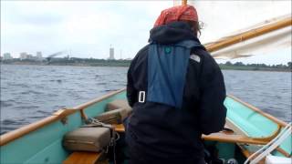 Reefing a balanced lug sail [upl. by Nayve]