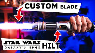 How to UPGRADE  MOD  CUSTOMIZE your DISNEY LIGHTSABER from Galaxys Edge [upl. by Eihtak]