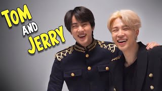 BTS JIN amp JIMIN Tom and Jerry Ver [upl. by Stag479]