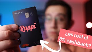 Review de la Tarjeta de Crédito de Rappi ¿la mejor tarjeta cashback [upl. by Aiduan308]