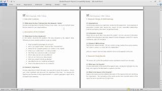 Market Research Report Template [upl. by Helene]