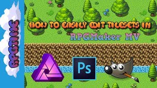 How To Easily Edit TilesetsRPGMaker MV [upl. by Yatnod236]