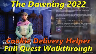 Destiny 2  The Dawning 2022 Full Quest Walkthrough [upl. by Anagnos]