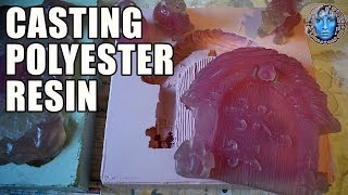 Casting Polyester Resin [upl. by Yddur]