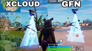 Fortnite Xcloud Mobile VS Geforce Now Mobile [upl. by Odraboel]