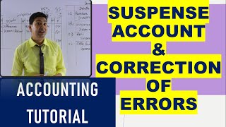 Suspense Account and Correction of Errors [upl. by Platas]