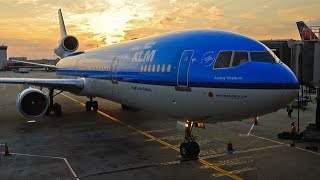 FAREWELL MD11  LAST COMMERCIAL FLIGHT  MONTREALAMSTERDAM  KLM [upl. by Winter940]