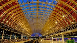 A Walk Around Londons Paddington Railway Station [upl. by Ytsirhk706]