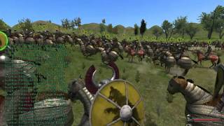 Mount amp Blade Warband  Massive Battle [upl. by Asset]