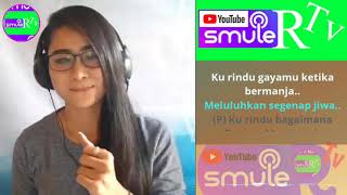 Gala Gala  Karaoke Smule duet bareng Tasya karaokedirumahaja [upl. by Tonie487]