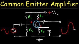 Bipolar Junction Transistors  Common Emitter Amplifier [upl. by Nired757]